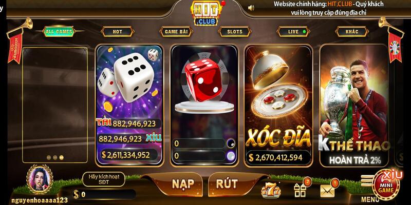 Tài xỉu livestream Hit Club: Giới thiệu tựa game hot 2026 2 Giới thiệu chung về tựa game tài xỉu livestream Hit Club