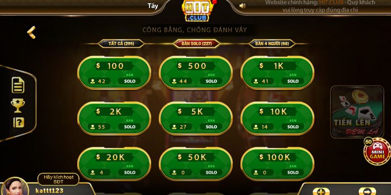 Tiến lên đếm lá Hit Club: Trải nghiệm game hot bậc nhất 2026 4 Các bí kíp để thắng tiến lên đếm lá Hit Club