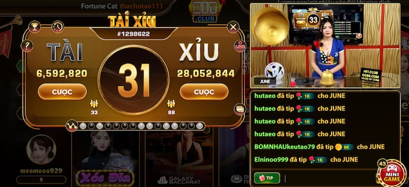 Live Casino Hit Club: Sảnh game cược xanh chín nhất 2026 3 Hình ảnh và âm thanh luôn đảm bảo độ sắc nét, sống động