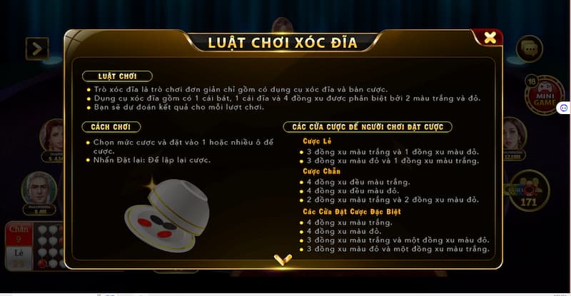 Xóc đĩa Hit Club: Bí kíp chơi bất bại cực hay 2026 3 Một số thuật ngữ khi chơi